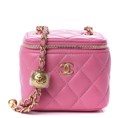 pink chanel vanity case|Chanel vanity case 2022.